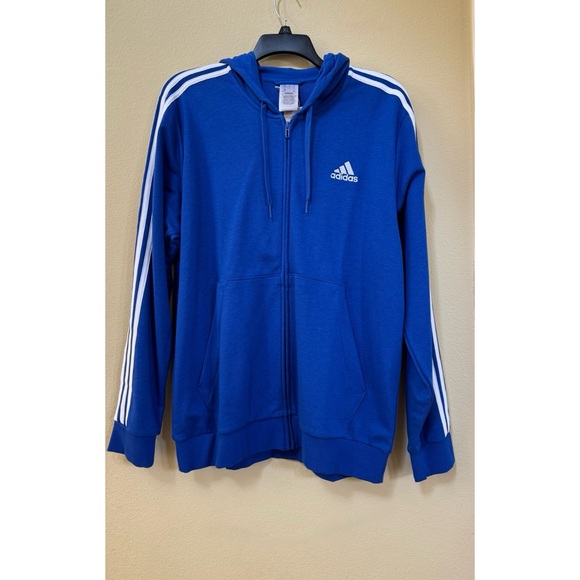 adidas Other - ✨SOLD✨Adidas Essentials French Terry
3-Stripes Full-Zip Hoodie ✨NWT✨